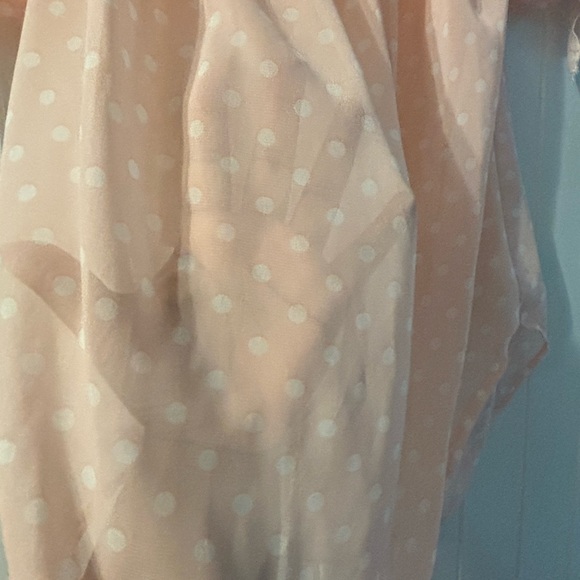 Polls Dot Sheer Top - Picture 2 of 2